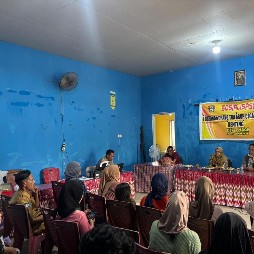 Gerakan Orang Tua Asuh Cegah Stunting Digelar di Desa Wage